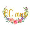 fleurs anniversaire 60ans