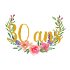 fleurs anniversaire 30 ans