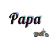 Papa motard