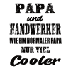 Papa und Handwerker
