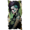 Tatouage Punk Rock Fille Punkrock