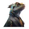 A fine lizard