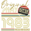May 1983 vintage vintage retro birthday