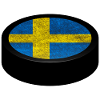 Team Sweden Hockey Puck