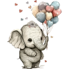 Éléphant mignon