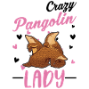 Crazy Pangolin Woman Pangolin