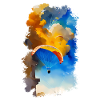 Parapente Aquarelle