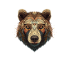 Polygon Brown Bear
