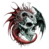 Totenkopf Drache