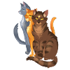 Firestar Fire Star Blue Star Bluestar Bramblestar