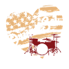 Drum Set Drum Set Flag