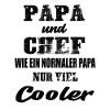 Papa und Chef