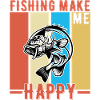 Fishing Makes Me Happy