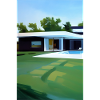 White villa with pool