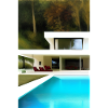White villa with pool