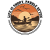 Kanu Canadier-Canoe Kajak Paddle-Life