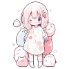 Anime pyjamas Kawaii motiv pyjamas til Otakus