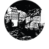 Monschau,skyline,city,circle,black circle