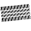 Impronta di una traccia di pneumatici / stampa di pneumatici
