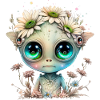 Cute Alien Girl