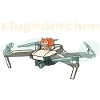 Flughörnchen - Eichhörnchen in Quadrocopter