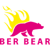 FlammenBär Rosa-Gelb