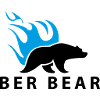 FlammenBär Schwarz-Blau