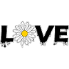Love flower groovy