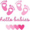 hello babys rosa