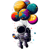 Astronaut on the Moon