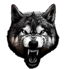 The biting wolf
