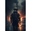 Firefighter Fire