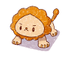 Lion Push-ups Kawaii Strenuous Strong