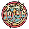 1986 Année de naissance Rétro