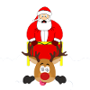 Tired reindeer