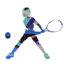 tennis,backhand,tennis player,boy,child