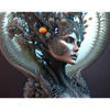Biomechanical Tree Woman