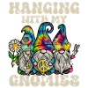 Hippie Gnomes Peace Tie Dye