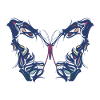Calligraphie Papillon