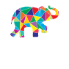 Low Poly Elephant Géométrie Éléphant