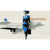 Flight Attendant BLUE