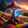 Mushroom comic