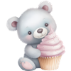 Teddy Bear Cupcake