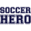 Soccer Hero - Blue Text.