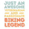 Veterinarian Biking legend retro