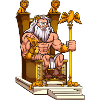 Zeus On Throne