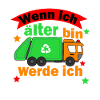 Nachwuchs Müllmann Müllabfuhr