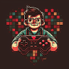Pixel Art IT Guy