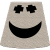 bucket smile face emoticon
