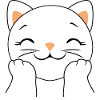 Chat heureux